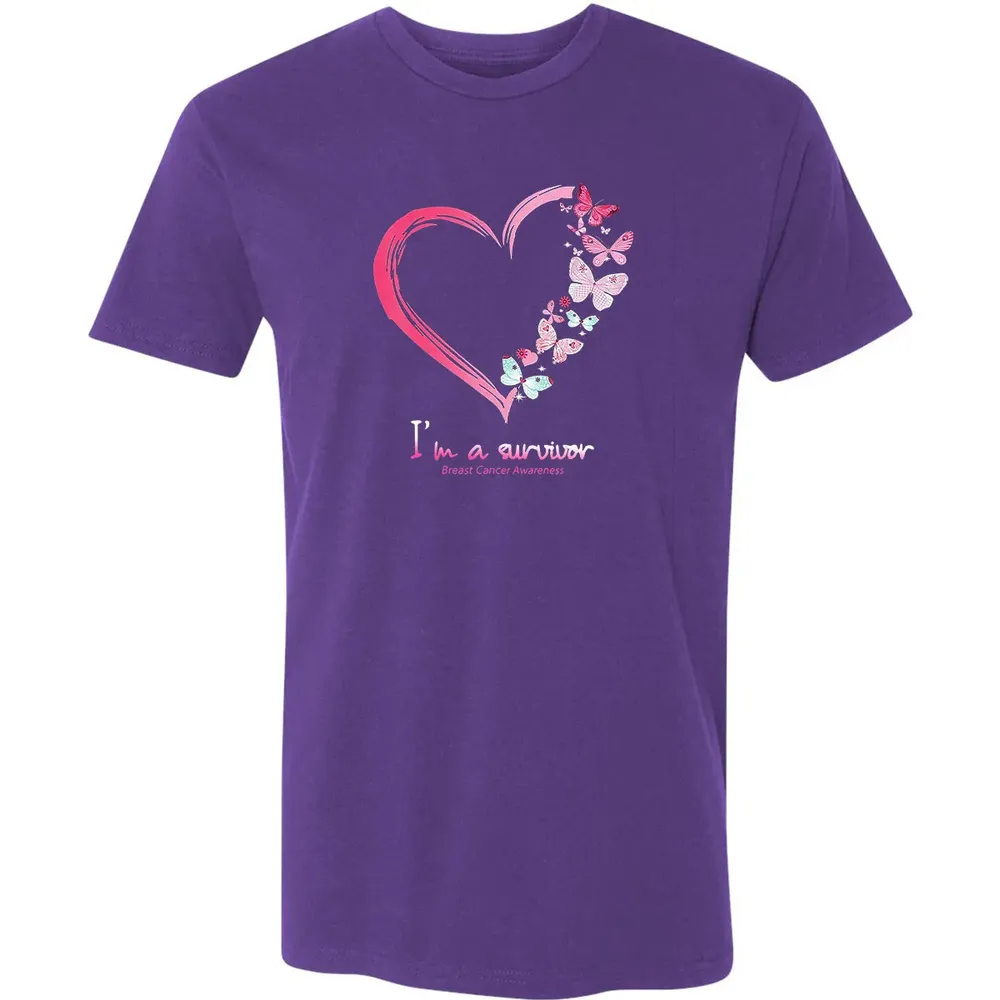 I'm A Survivor Breast Cancer Awareness Premium Unisex T-shirt - 7