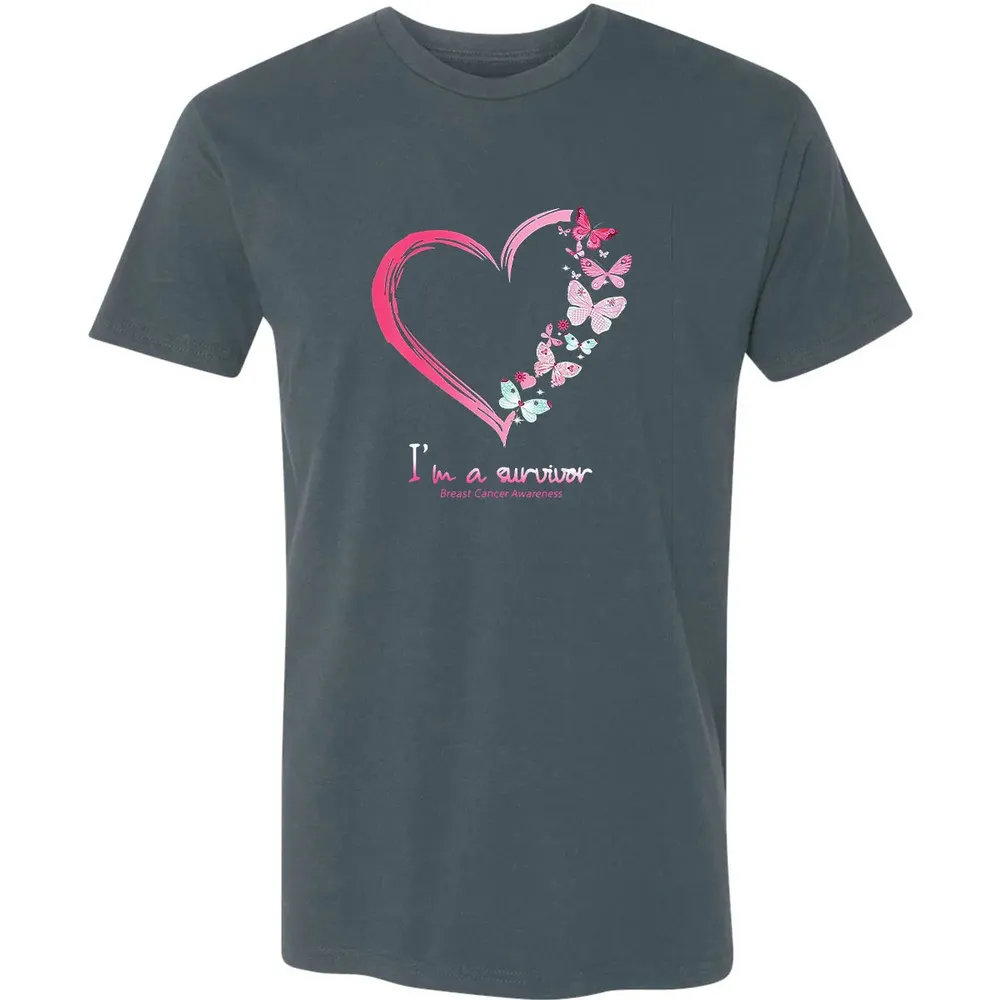 I'm A Survivor Breast Cancer Awareness Premium Unisex T-shirt - 14