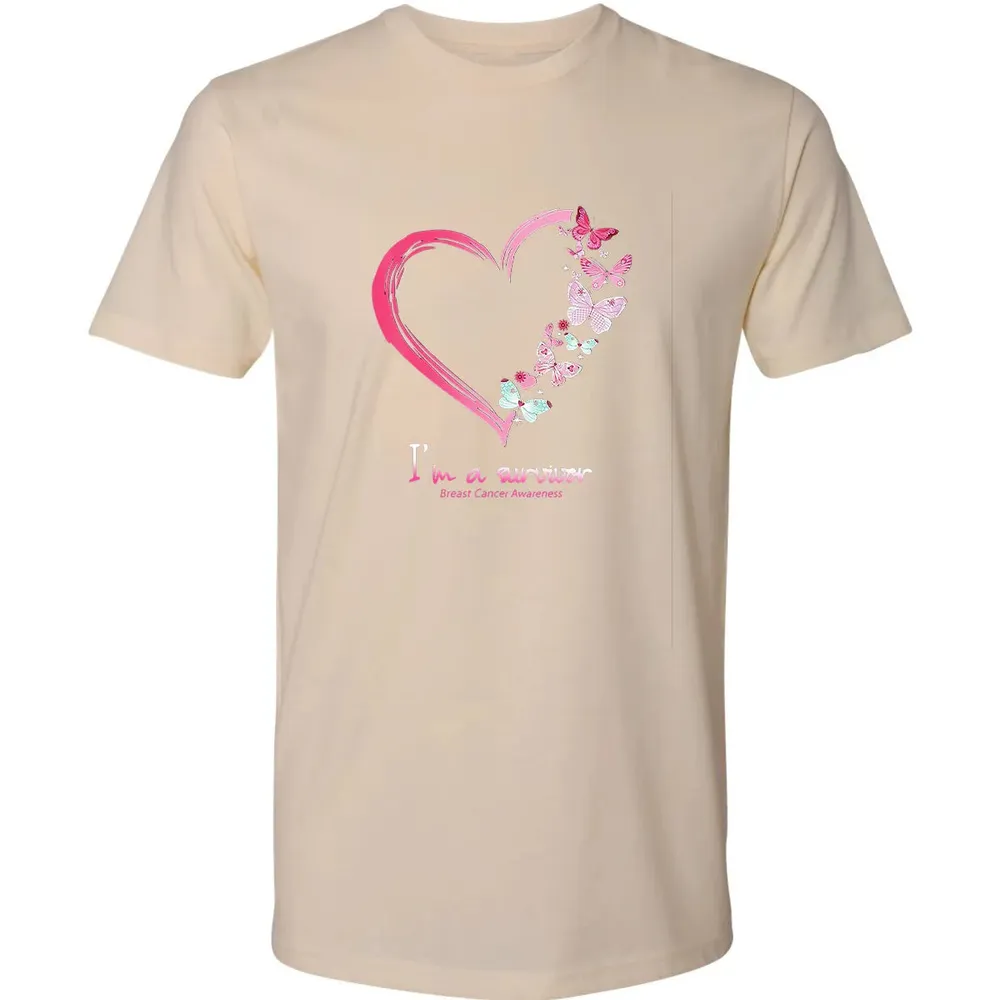 I'm A Survivor Breast Cancer Awareness Premium Unisex T-shirt - 13