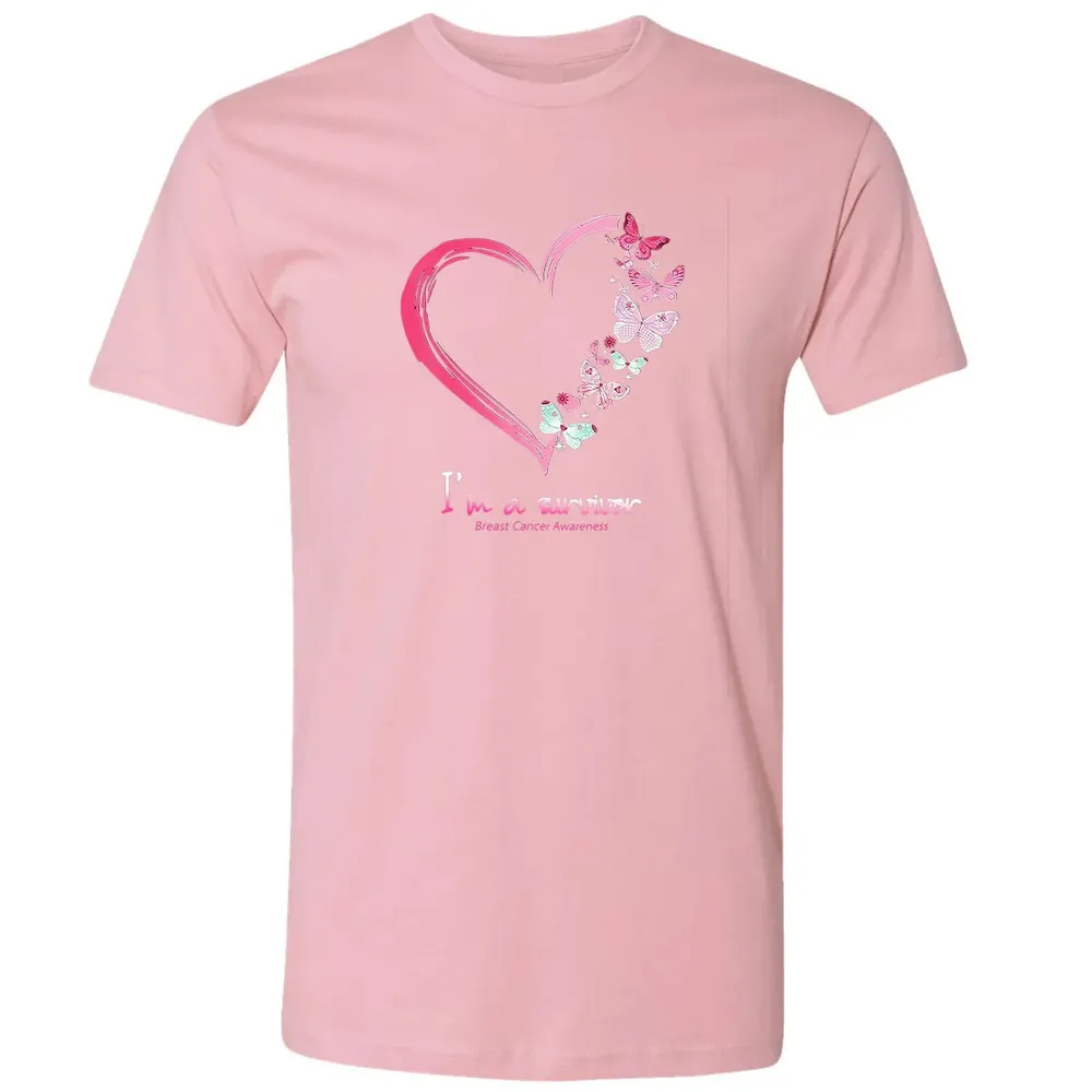 I'm A Survivor Breast Cancer Awareness Premium Unisex T-shirt - 3