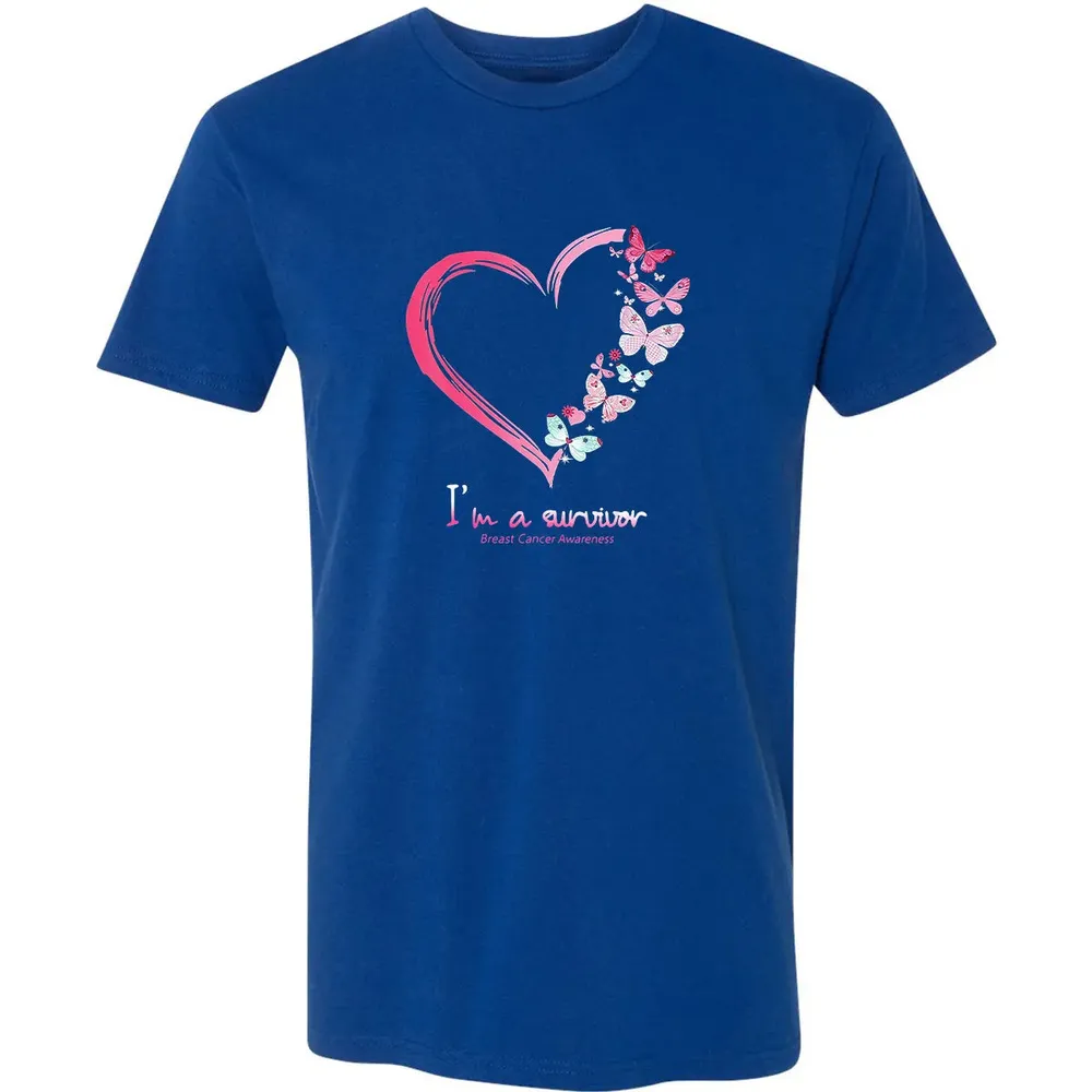 I'm A Survivor Breast Cancer Awareness Premium Unisex T-shirt - 10