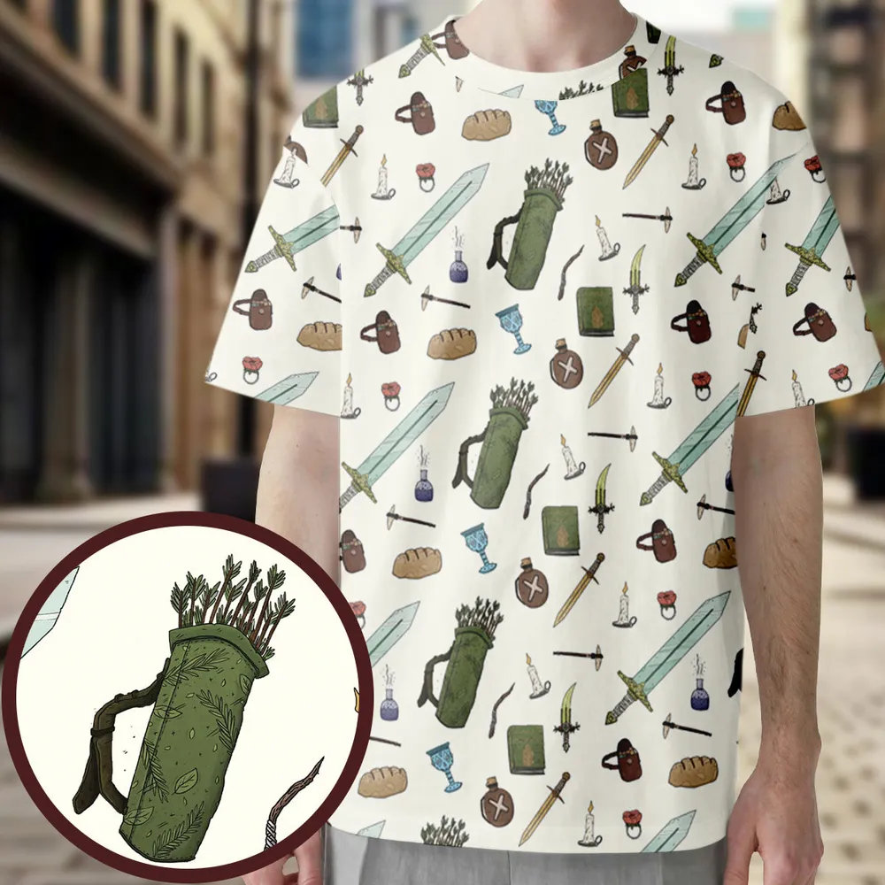 Items For The DMs All-Over Print Unisex T-Shirt - 1