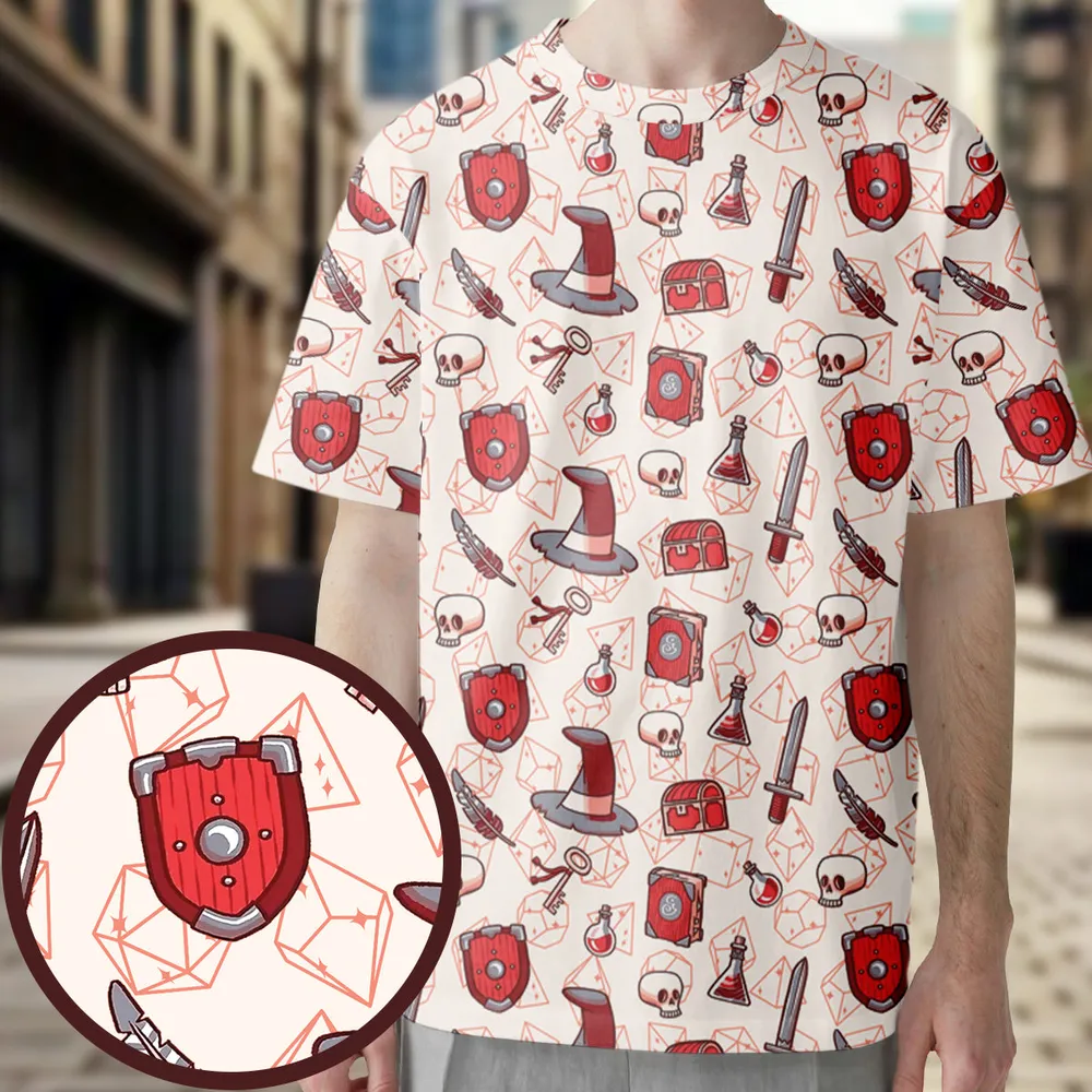 Magic Stuff All-Over Print Unisex T-Shirt - 1