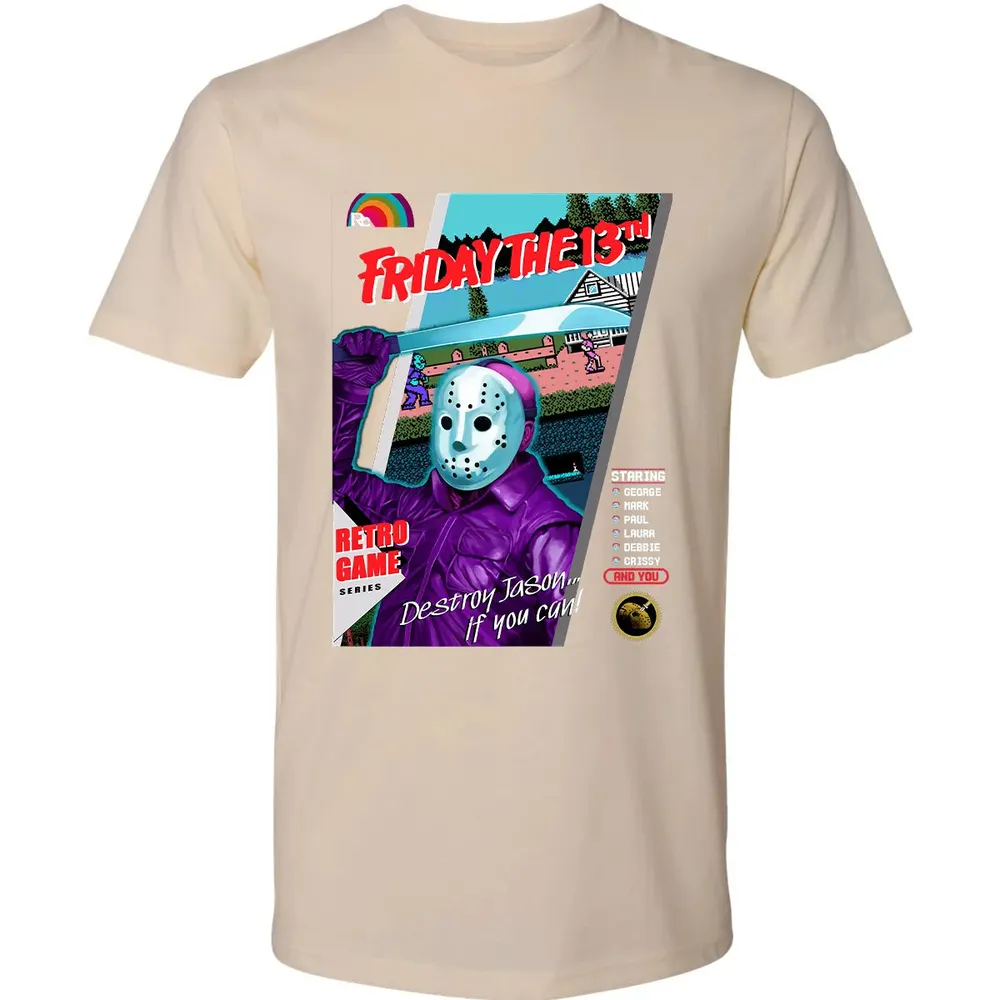 Destroy Jason Retro Game Premium Unisex T-shirt - 13