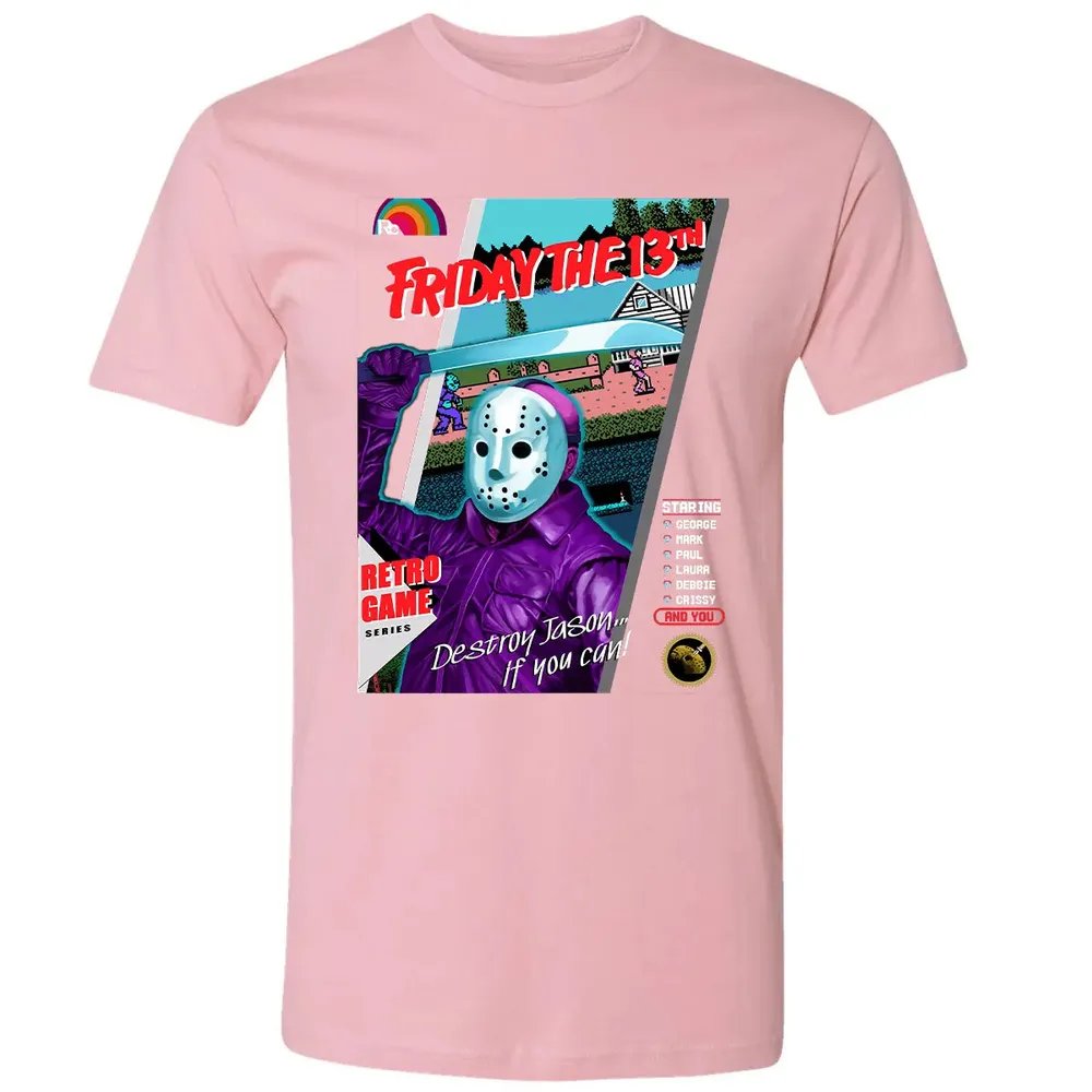 Destroy Jason Retro Game Premium Unisex T-shirt - 3