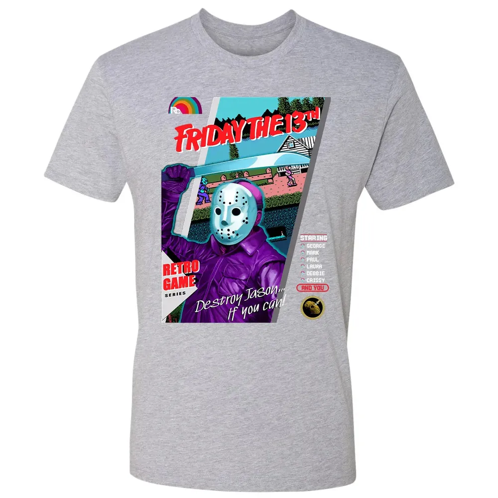 Destroy Jason Retro Game Premium Unisex T-shirt - 9