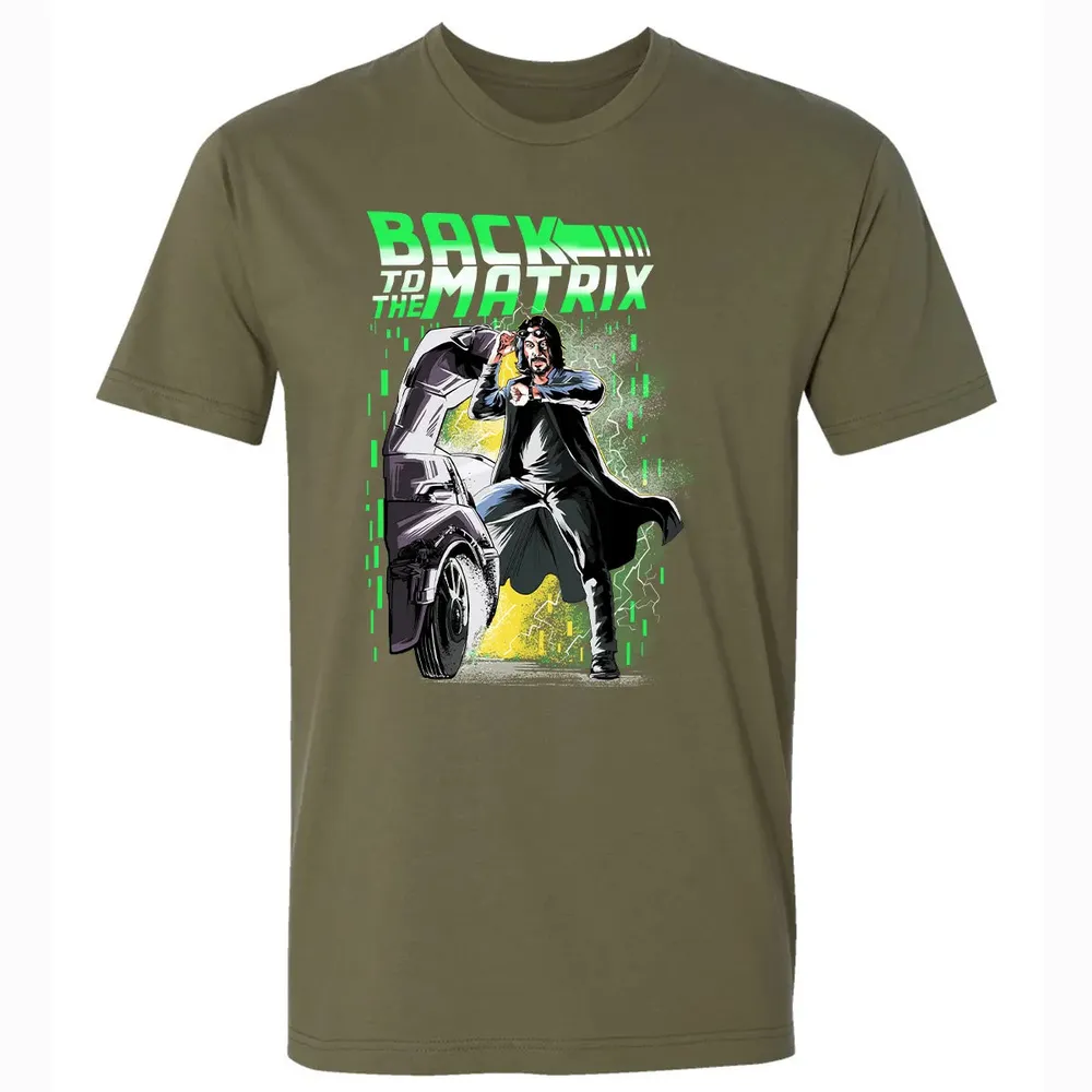 Back to the Matrix Premium Unisex T-shirt - 5