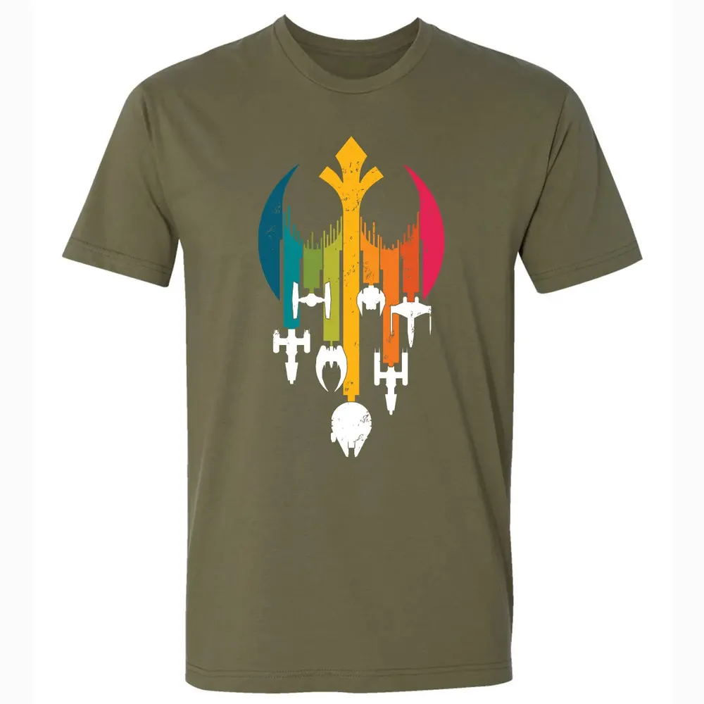 Rainbow Rebel Premium Unisex T-shirt - 5