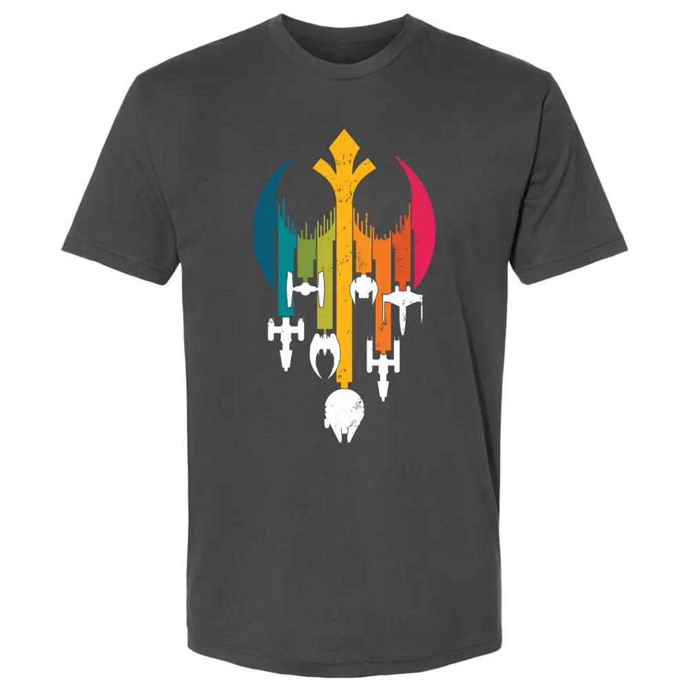 Rainbow Rebel Premium Unisex T-shirt - 8