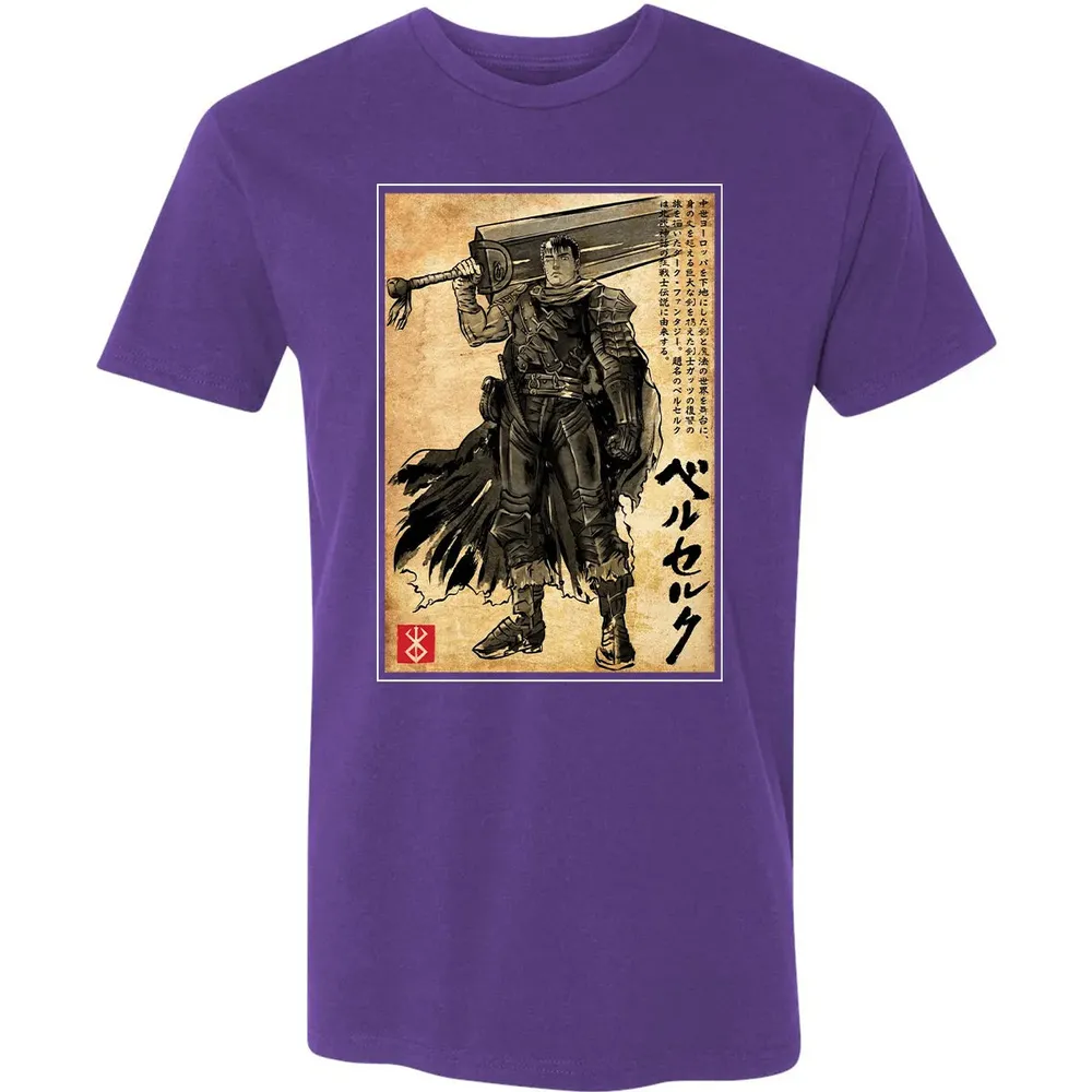 Black Swordsman Premium Unisex T-shirt - 7