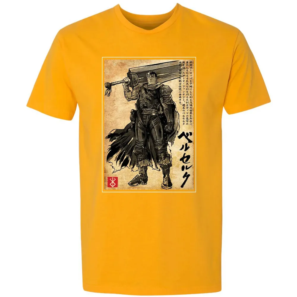 Black Swordsman Premium Unisex T-shirt - 11