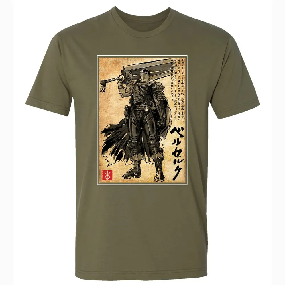Black Swordsman Premium Unisex T-shirt - 5