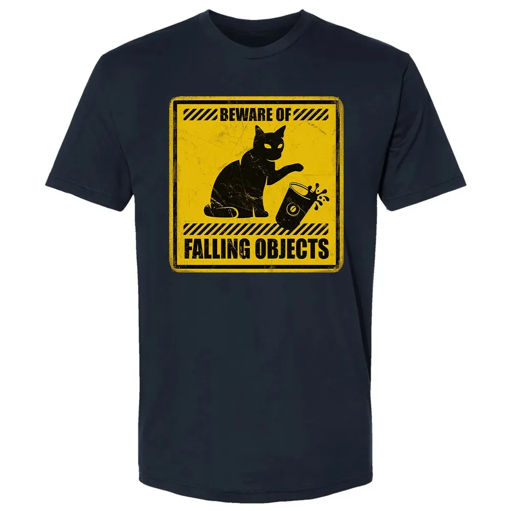 Beware of falling objects Premium Unisex T-shirt - 2