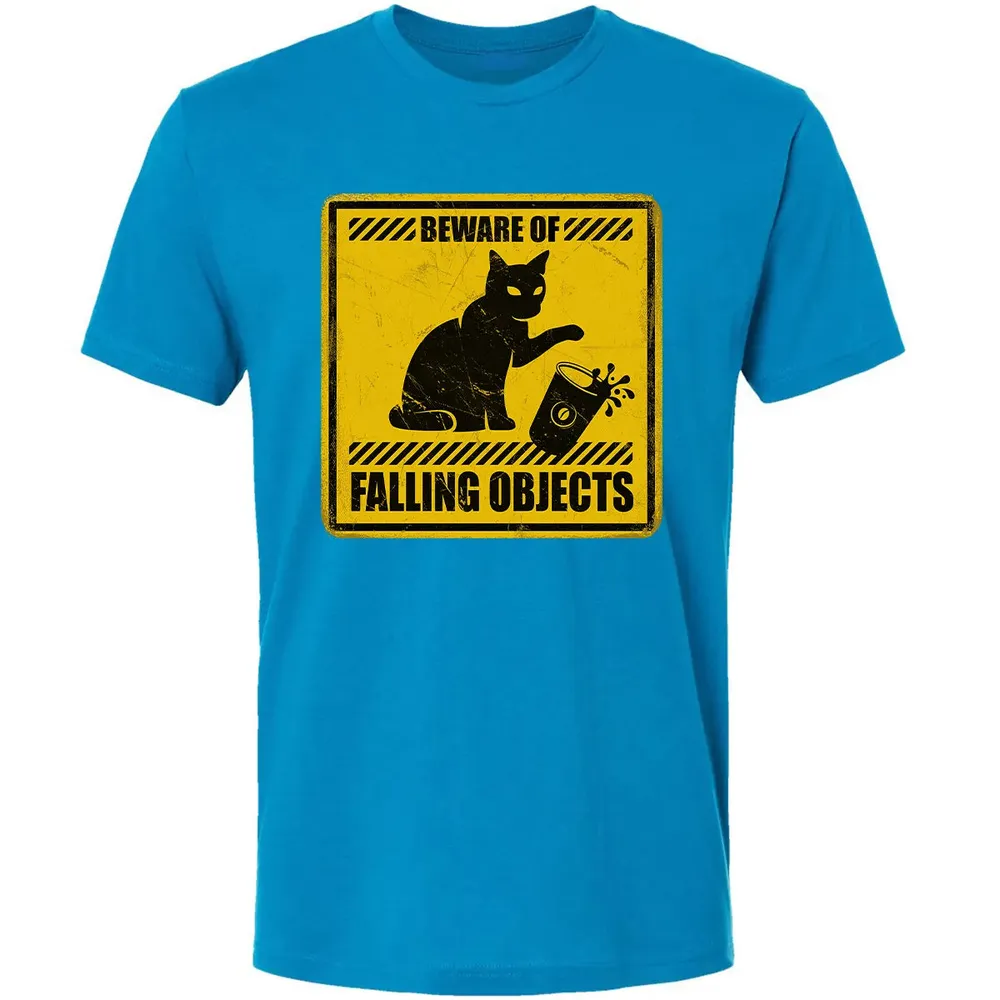 Beware of falling objects Premium Unisex T-shirt - 15