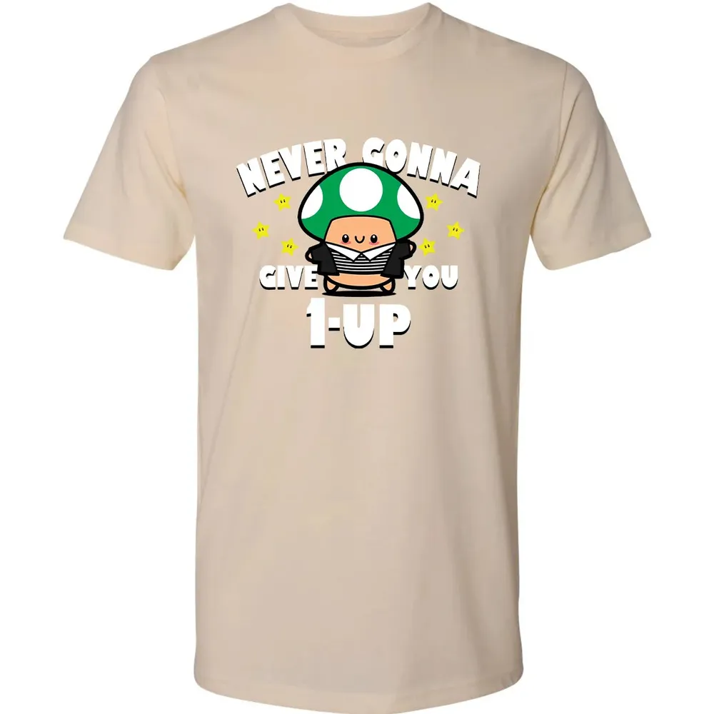 Never Gonna Give You 1-Up Premium Unisex T-shirt - 13
