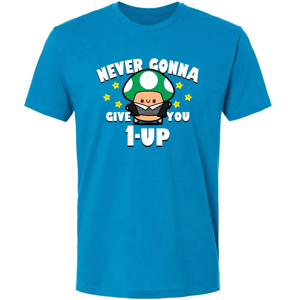 Never Gonna Give You 1-Up Premium Unisex T-shirt - 15