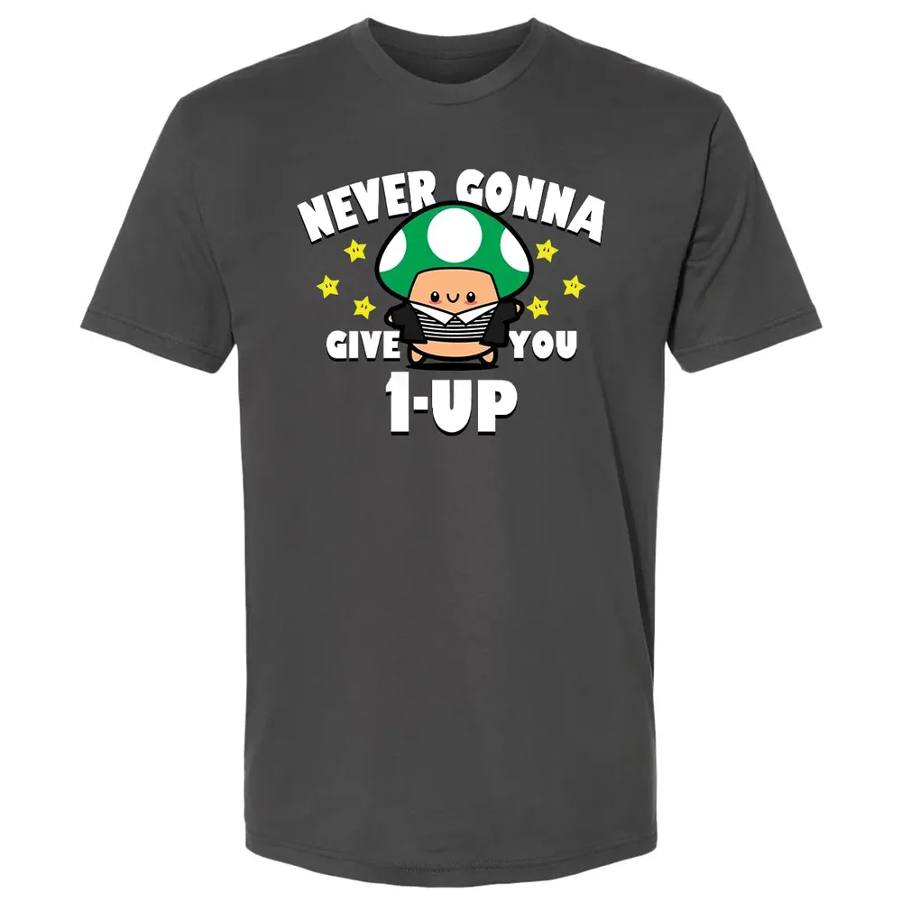 Never Gonna Give You 1-Up Premium Unisex T-shirt - 8