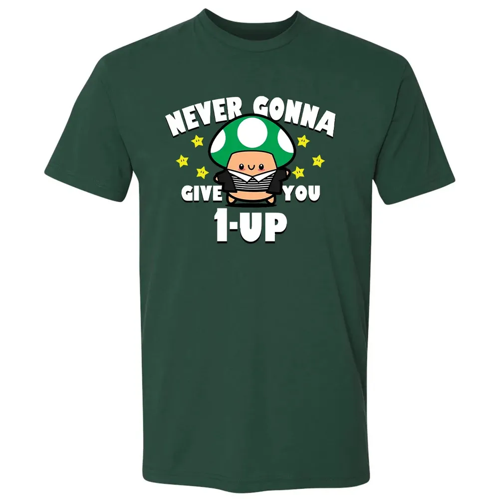 Never Gonna Give You 1-Up Premium Unisex T-shirt - 12