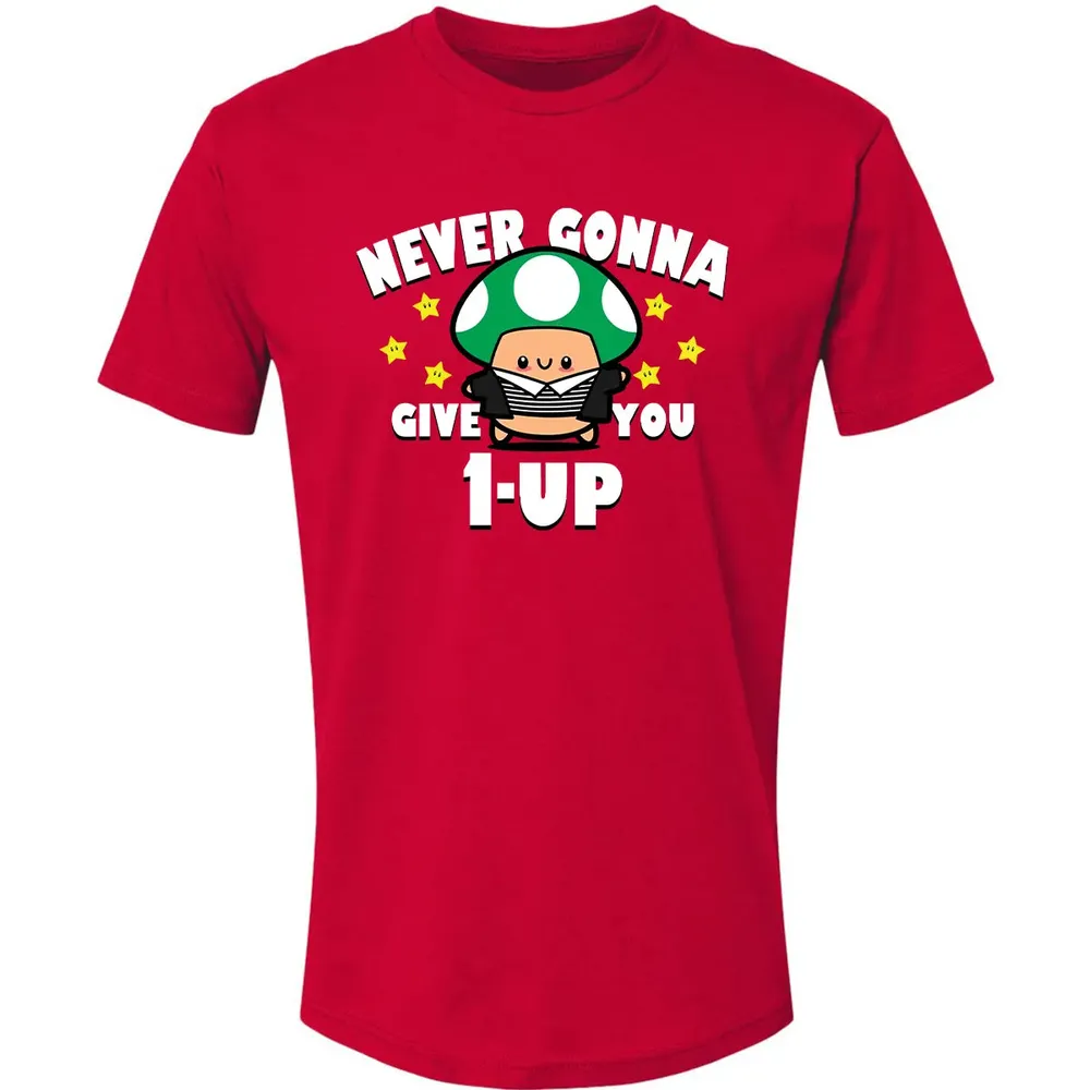 Never Gonna Give You 1-Up Premium Unisex T-shirt - 6