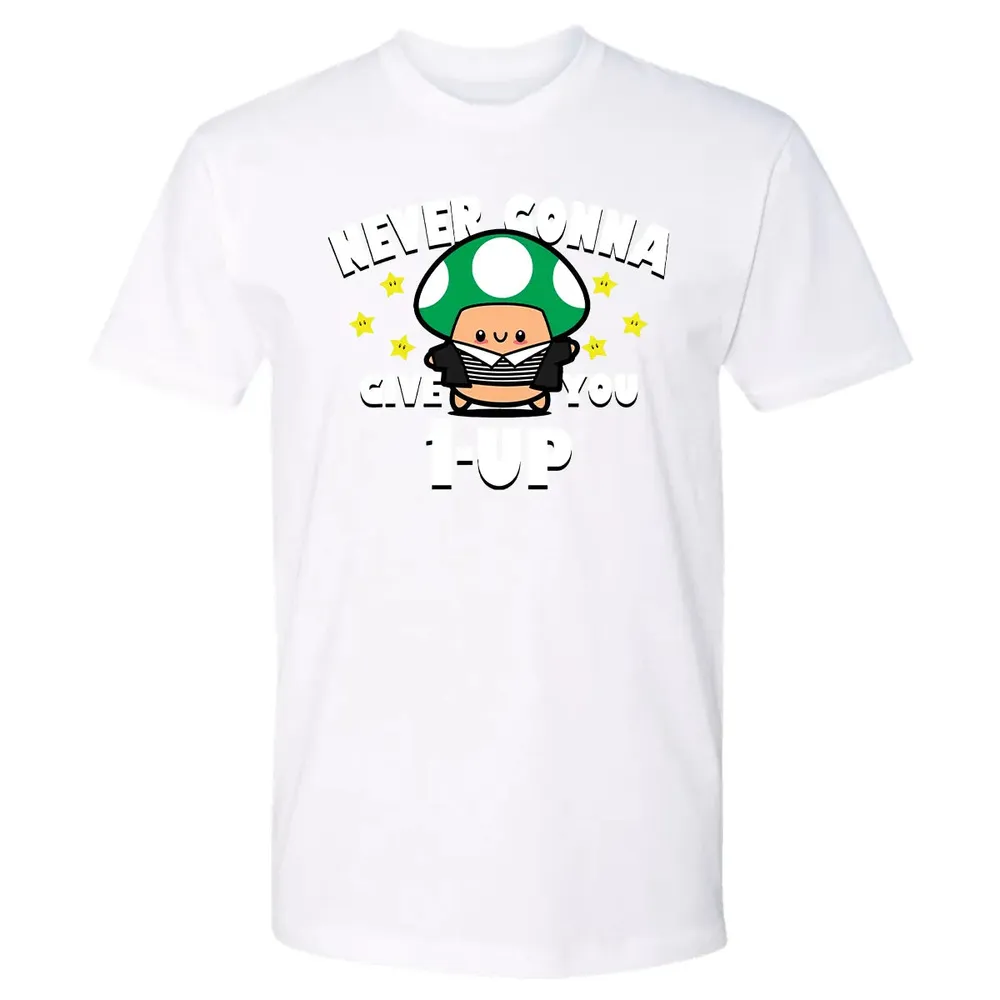 Never Gonna Give You 1-Up Premium Unisex T-shirt - 4