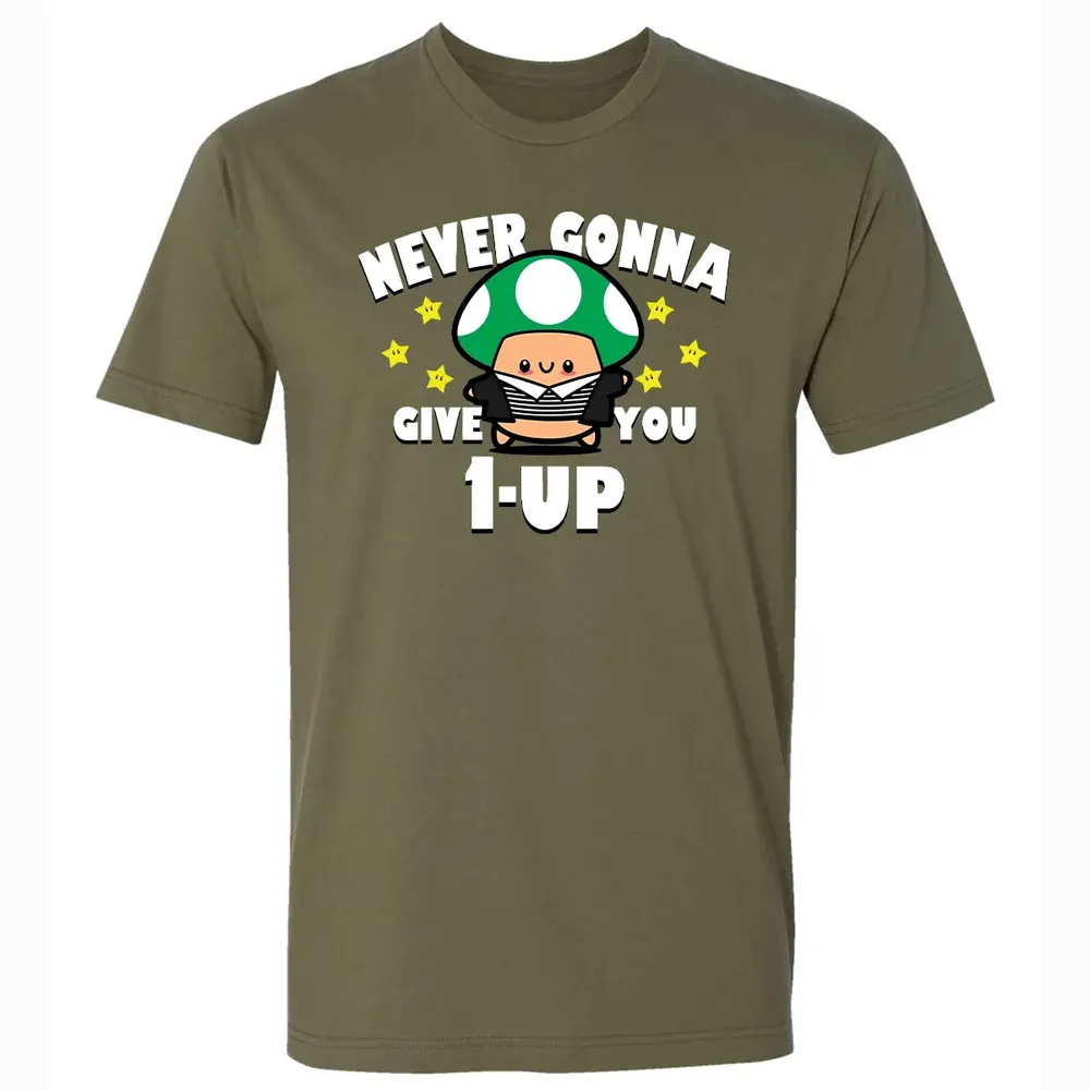 Never Gonna Give You 1-Up Premium Unisex T-shirt - 5