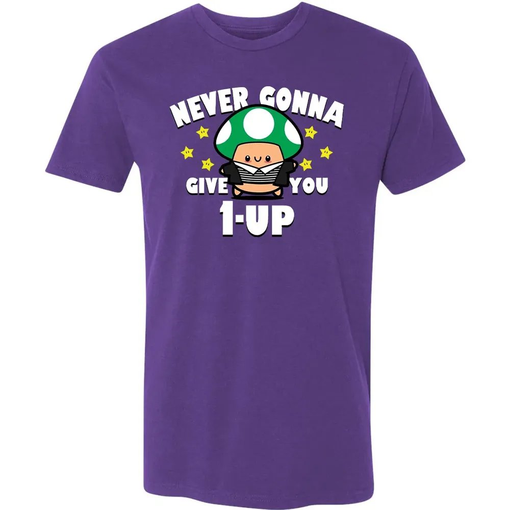 Never Gonna Give You 1-Up Premium Unisex T-shirt - 7