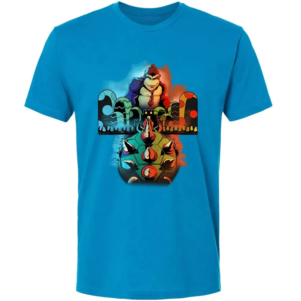 Koopa vs Kong Premium Unisex T-shirt - 15