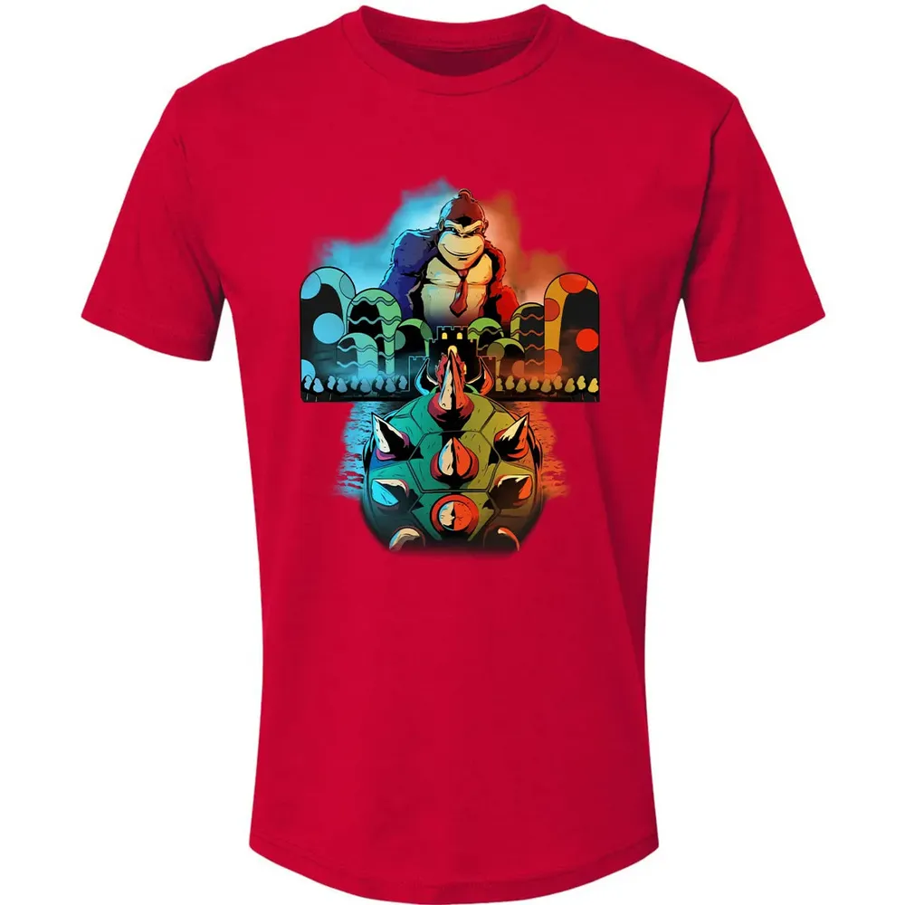 Koopa vs Kong Premium Unisex T-shirt - 6
