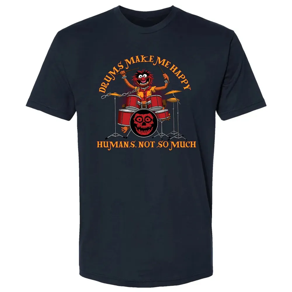 Drums Make Me Happy Premium Unisex T-shirt - 2