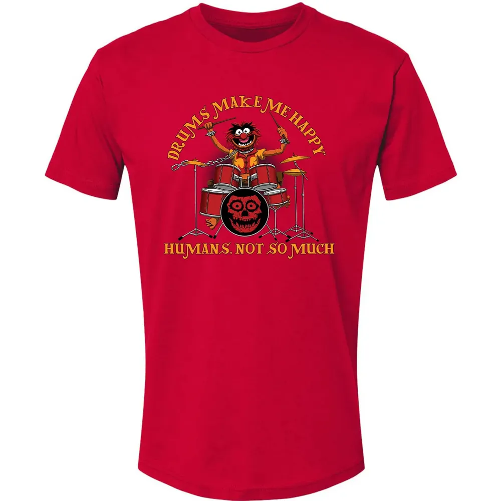 Drums Make Me Happy Premium Unisex T-shirt - 6