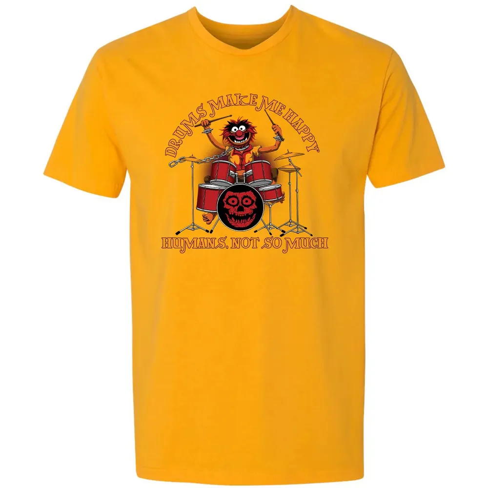 Drums Make Me Happy Premium Unisex T-shirt - 11