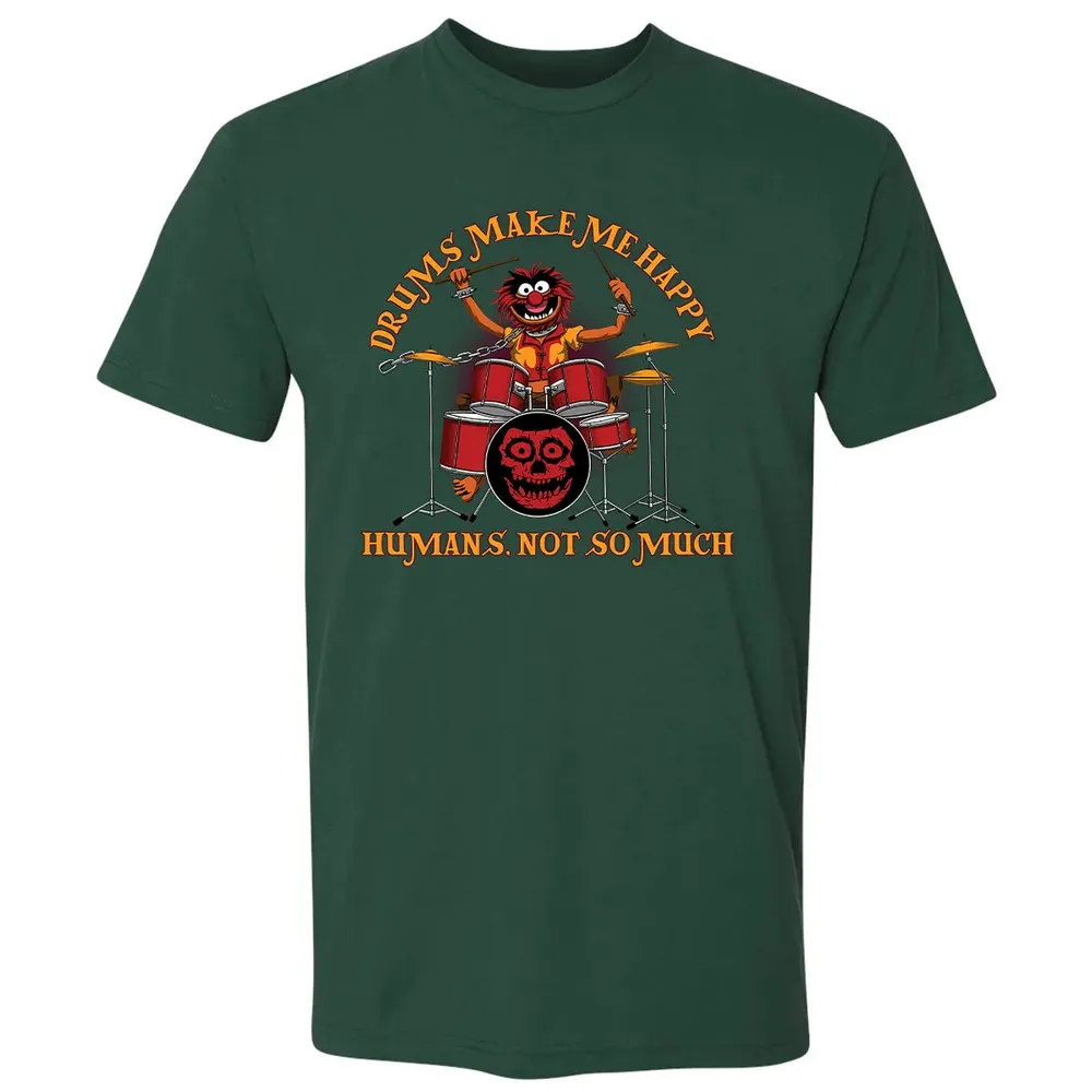 Drums Make Me Happy Premium Unisex T-shirt - 12