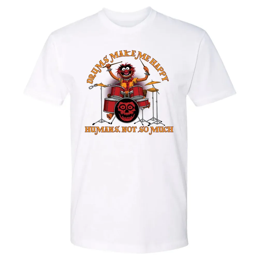 Drums Make Me Happy Premium Unisex T-shirt - 4