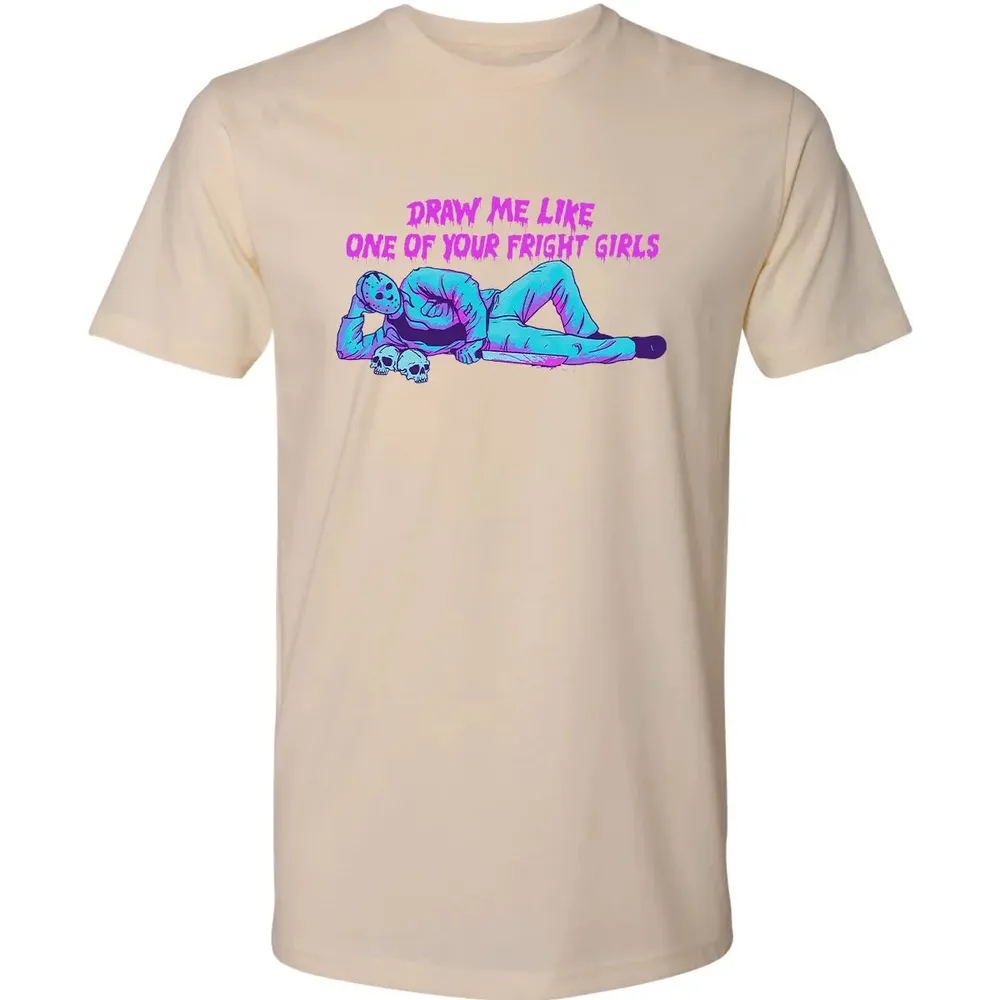 Draw Me Like One Of Your Frige Girl Premium Unisex T-shirt - 13