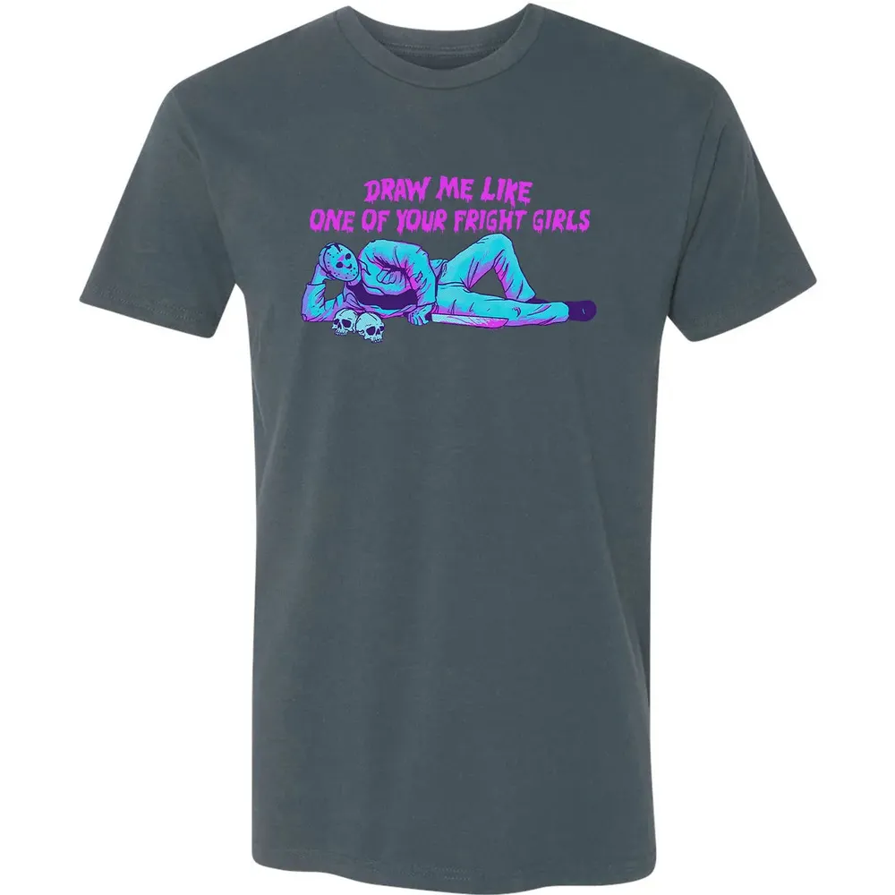 Draw Me Like One Of Your Frige Girl Premium Unisex T-shirt - 14