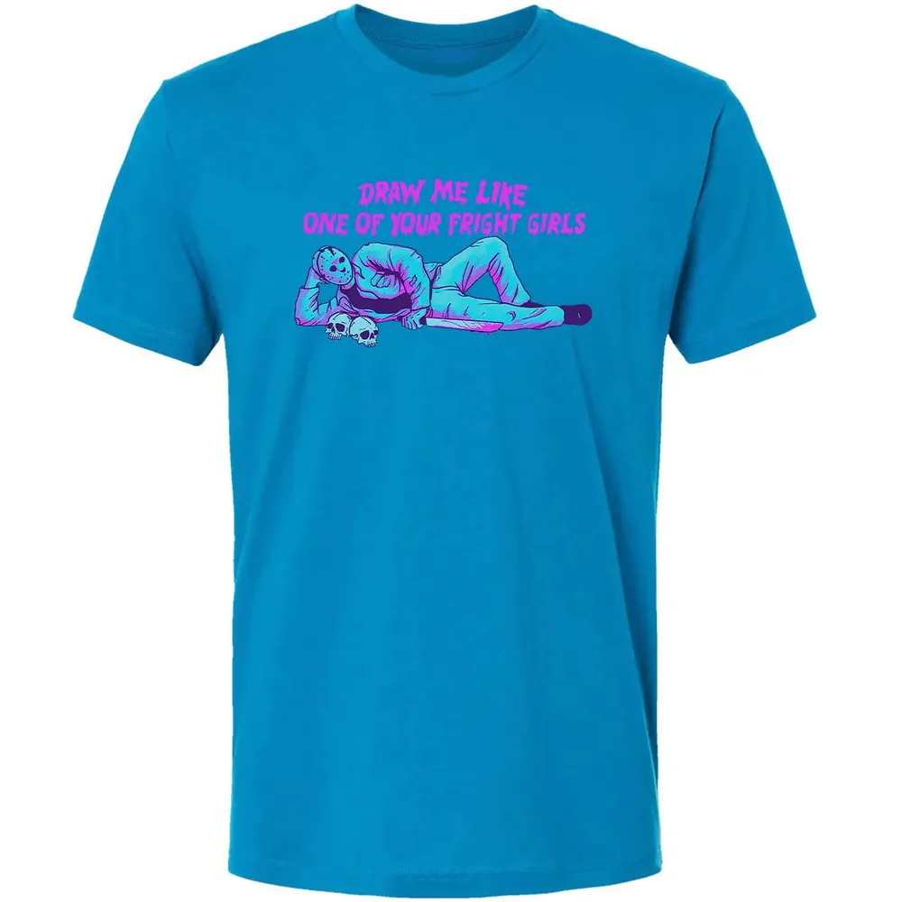 Draw Me Like One Of Your Frige Girl Premium Unisex T-shirt - 15
