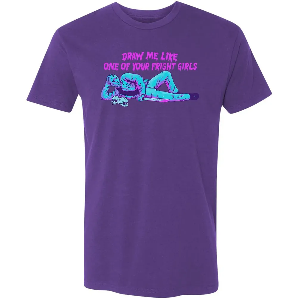 Draw Me Like One Of Your Frige Girl Premium Unisex T-shirt - 7
