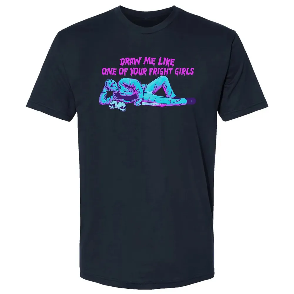 Draw Me Like One Of Your Frige Girl Premium Unisex T-shirt - 2