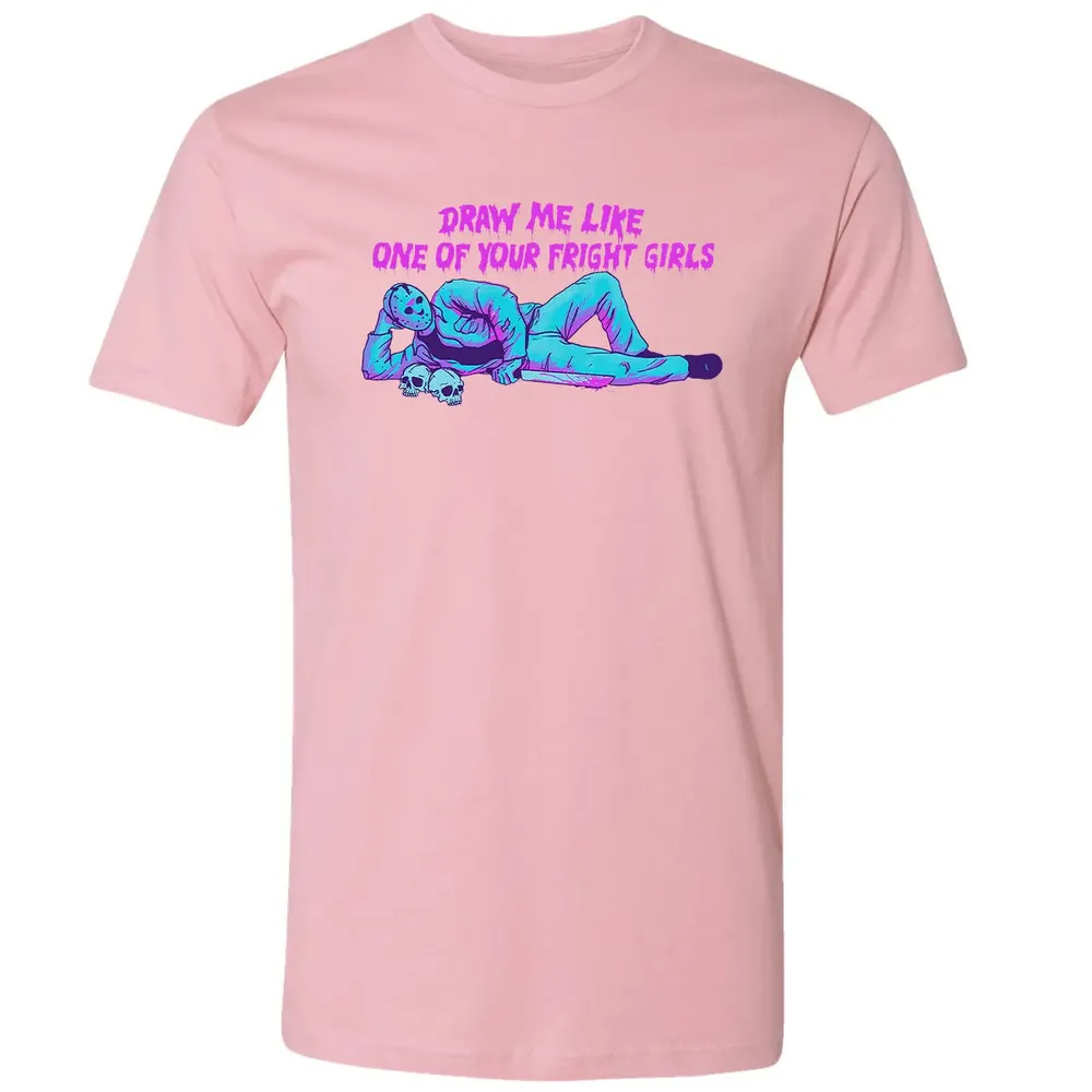Draw Me Like One Of Your Frige Girl Premium Unisex T-shirt - 3