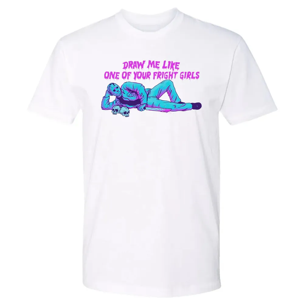 Draw Me Like One Of Your Frige Girl Premium Unisex T-shirt - 4