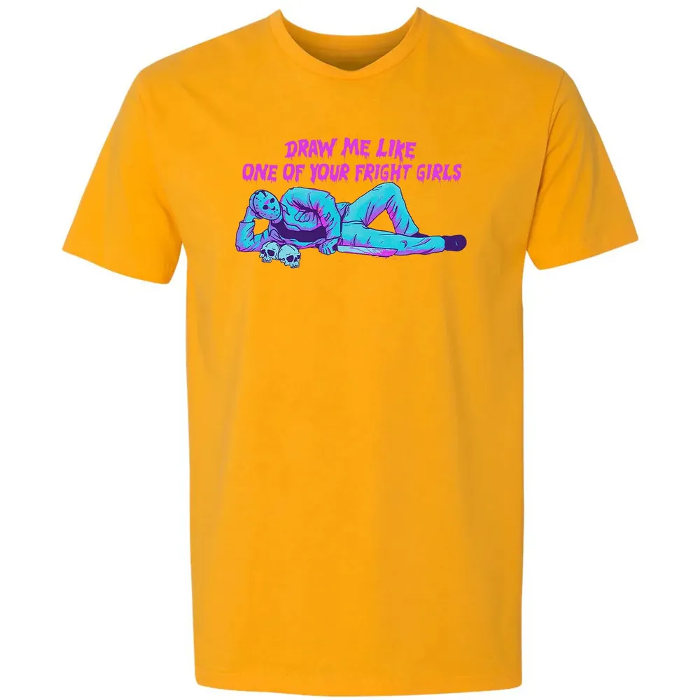 Draw Me Like One Of Your Frige Girl Premium Unisex T-shirt - 11