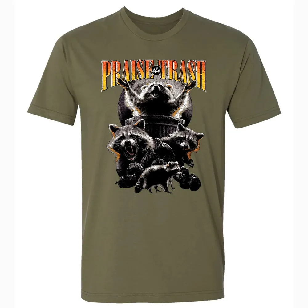 Praise The Trash Premium Unisex T-shirt - 5