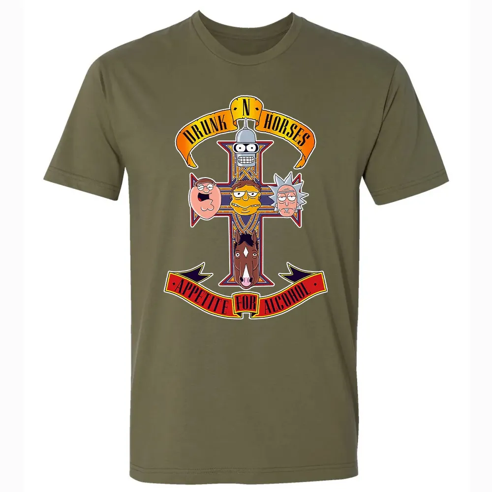 Drunk Horses Premium Unisex T-shirt - 5