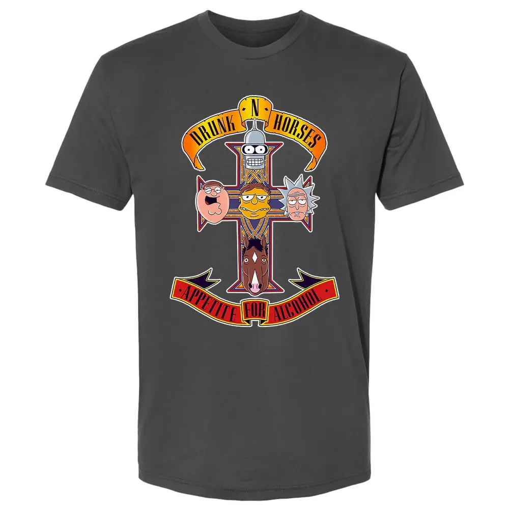 Drunk Horses Premium Unisex T-shirt - 8