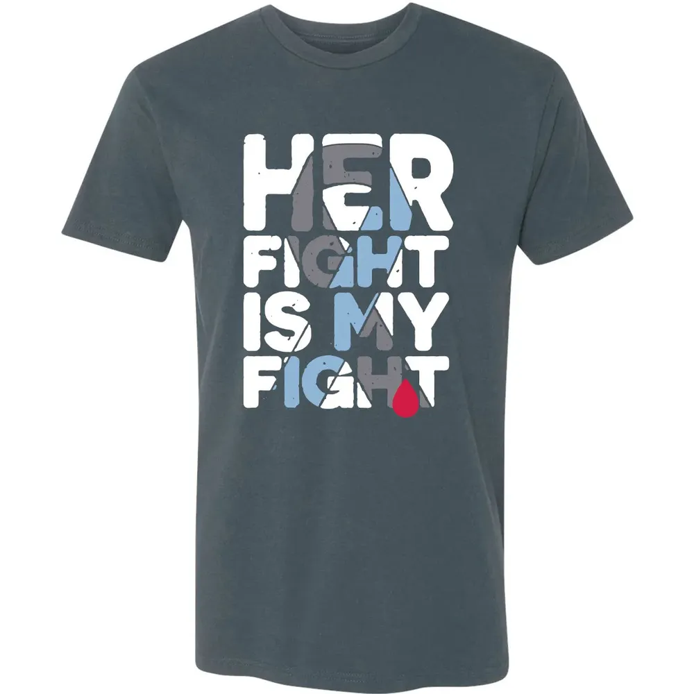 Her Fight is My Fight Premium Unisex T-shirt - 14