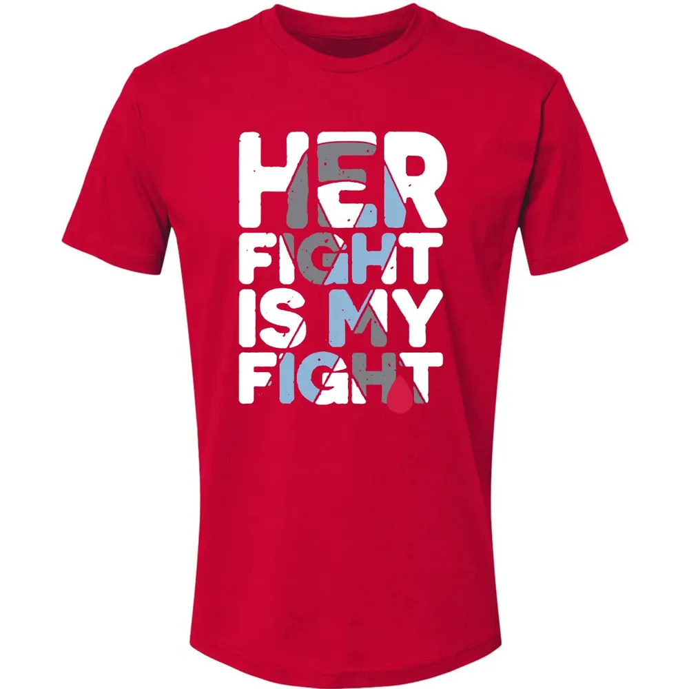 Her Fight is My Fight Premium Unisex T-shirt - 6