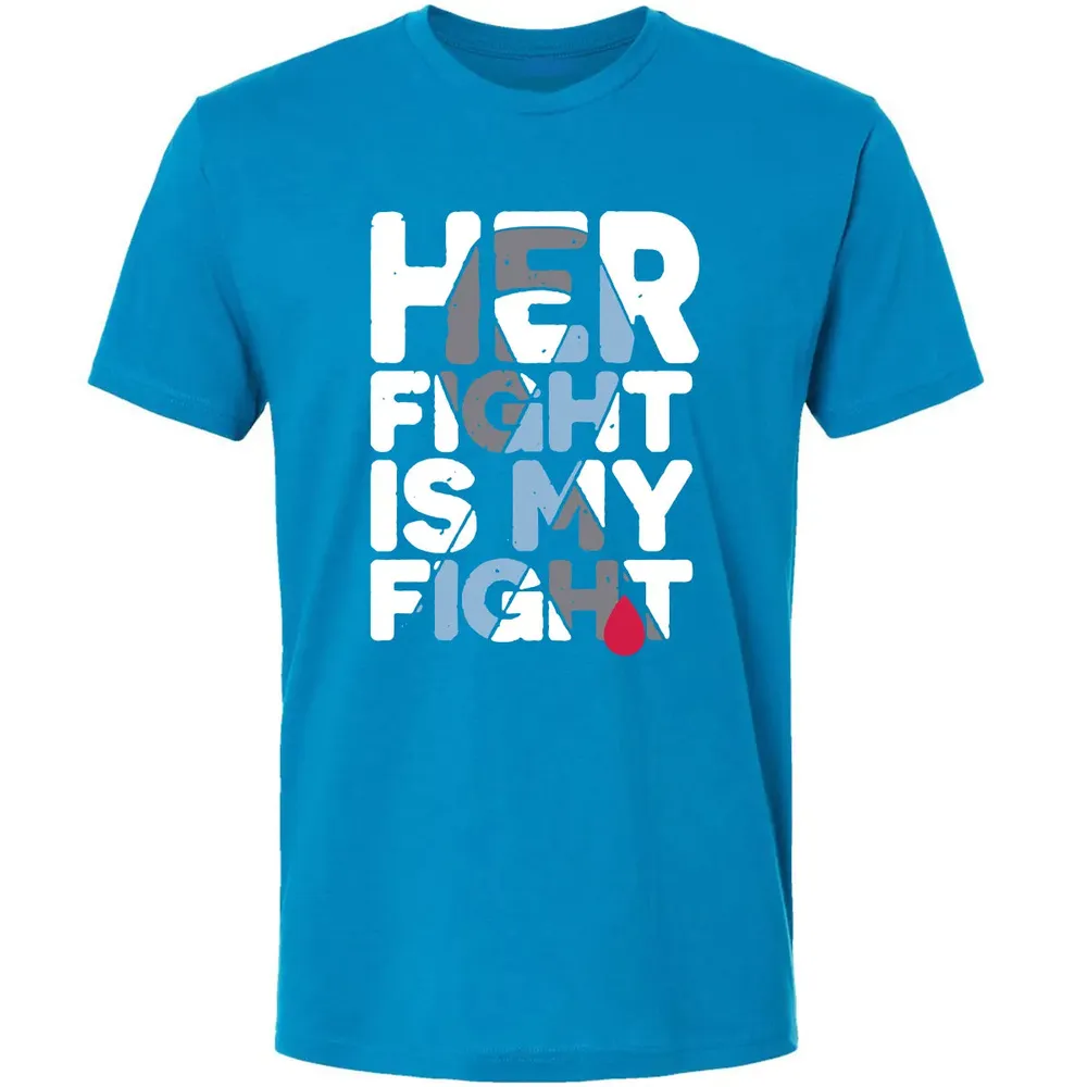 Her Fight is My Fight Premium Unisex T-shirt - 15