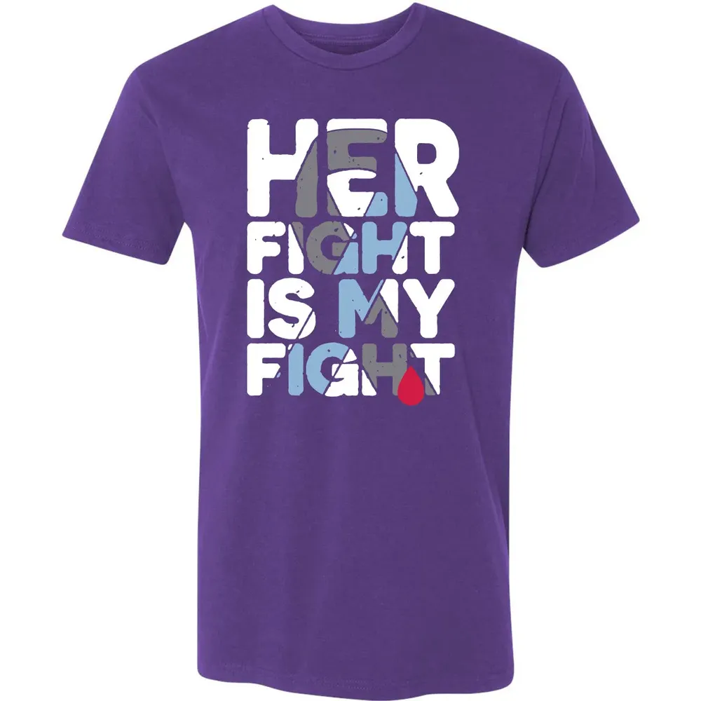 Her Fight is My Fight Premium Unisex T-shirt - 7