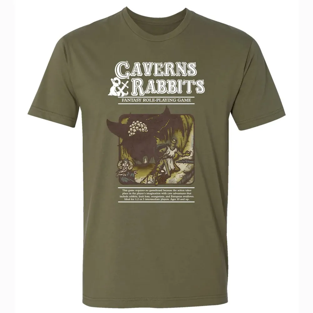 Caverns & Rabbits Premium Unisex T-shirt - 5