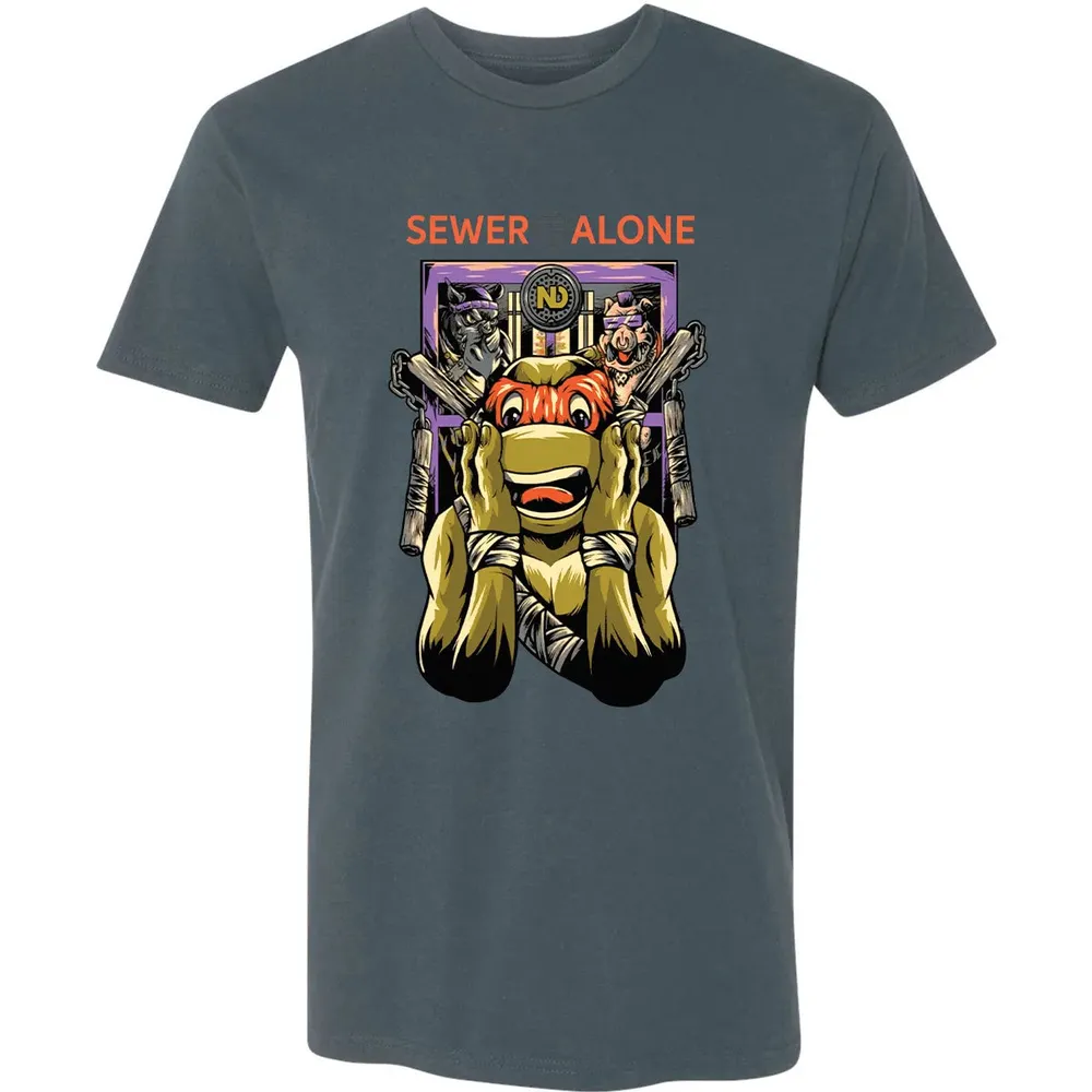 Sewer Alone Premium Unisex T-shirt - 14